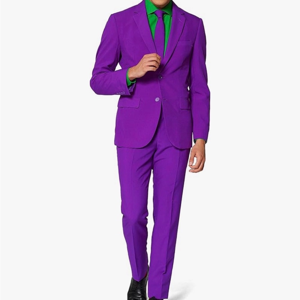 OppoSuits Vibrant Purple Suit (Jacket and pants)